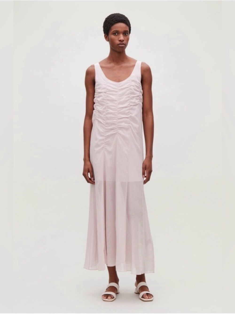 NWT COS dress sz 12 Elegant Lavender Sleeveless Dress